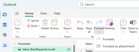 How To Forward An Email As An Attachment In Outlook & Gmail (Step-by-Step)