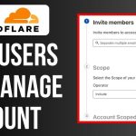 How to add users to manage your Cloudflare account