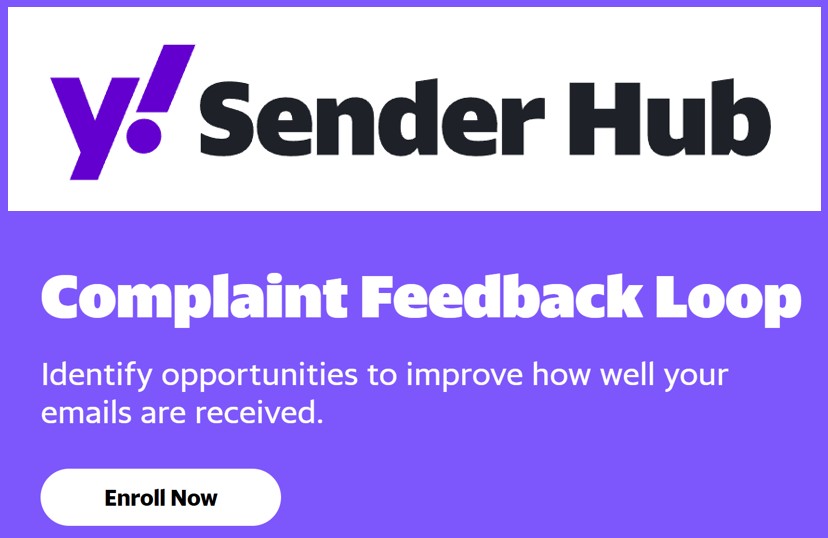 How to Setup The Yahoo Complaint Feedback Loop