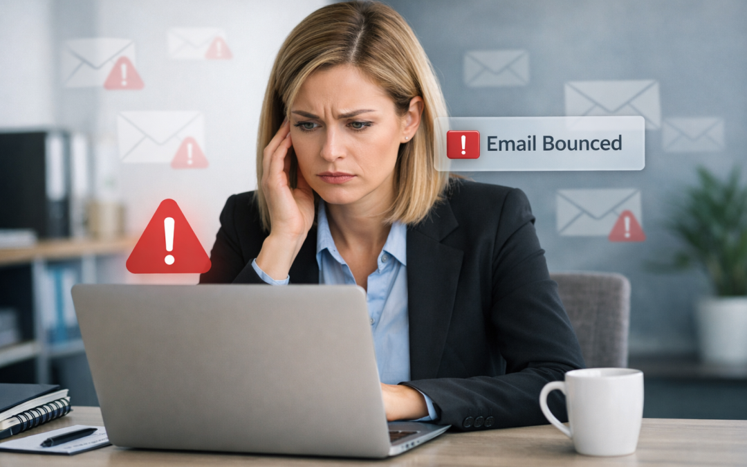 Recruitment agency candidate database with stale email addresses affecting deliverability